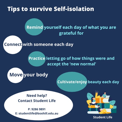 StudentWeb: Tips to survive Self-isolation